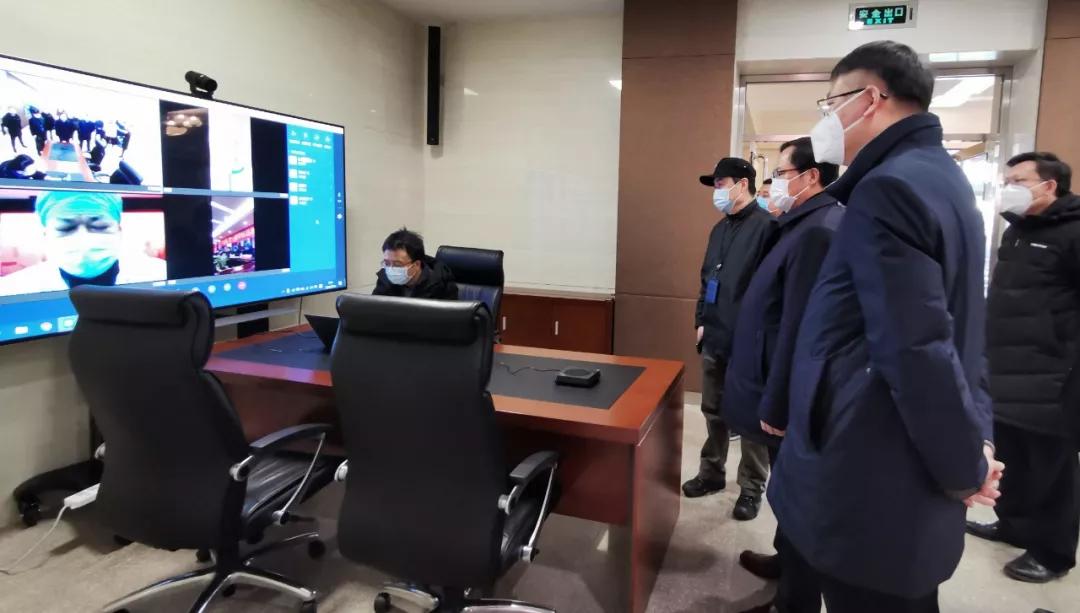 楊金成到七院、七一四所檢查指導疫情防控和復工復產工作